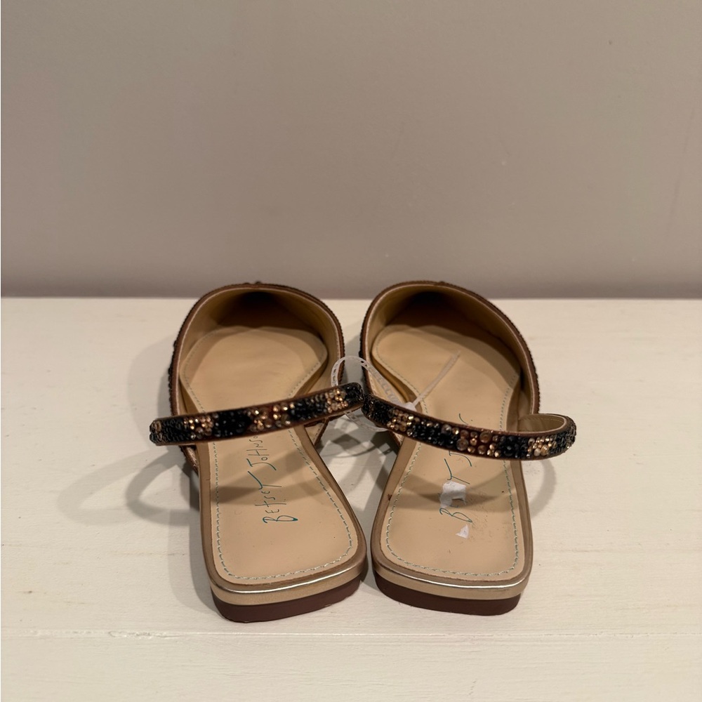 Betsey Johnson Women’s Vance Leopard Print Slingback Flats - Picture 6 of 8